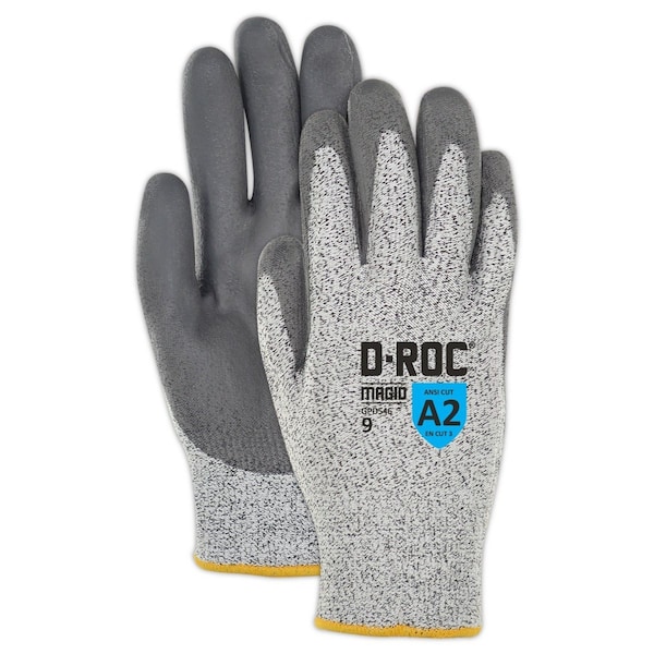 Magid Cut Resistant Gloves, Salt & Pepper GPD546-9 - main